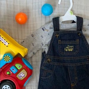 ❤️SOLD ❤️ Construction Truck Overalls